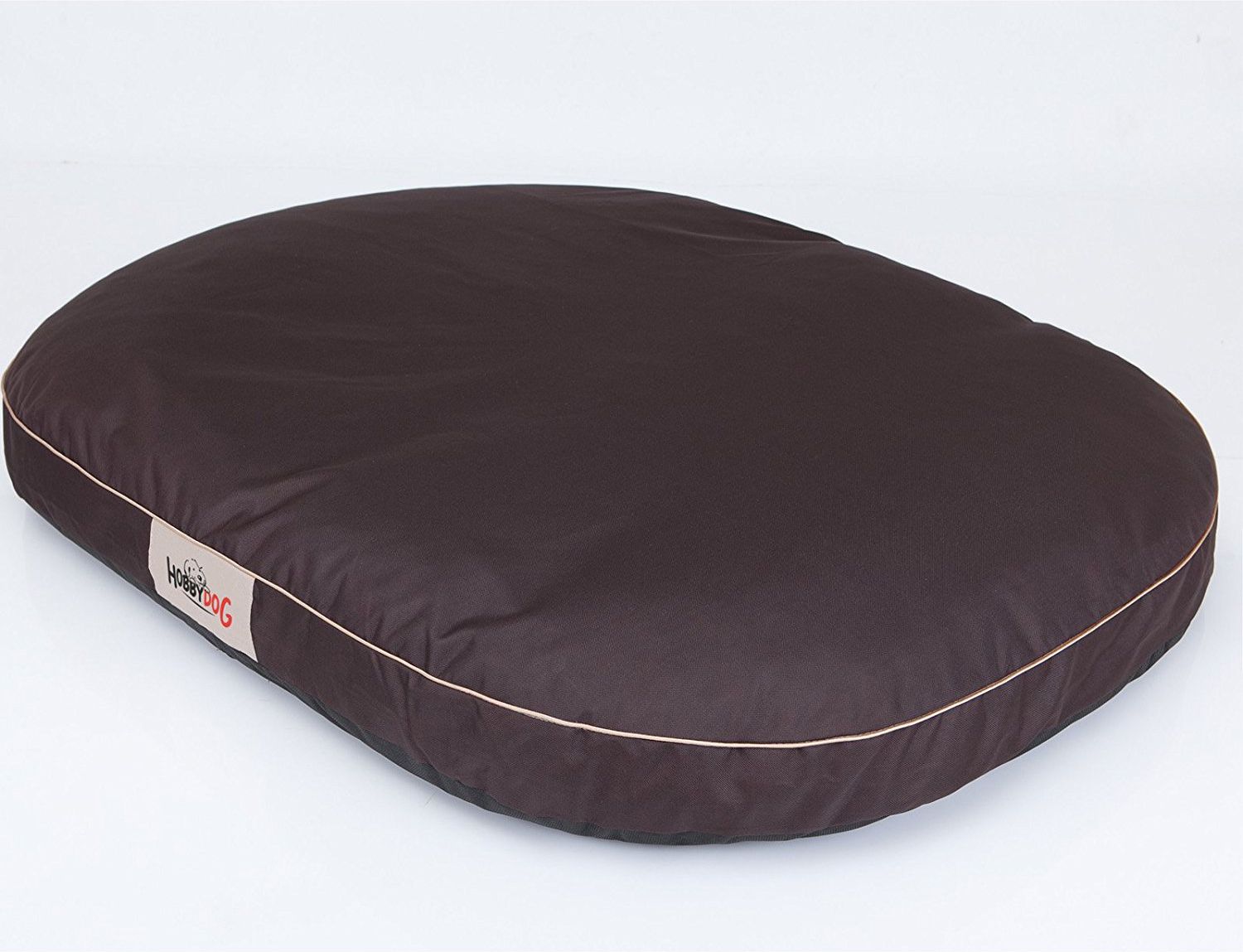 Hobbydog Materac Owalny - Ciemny brąz XXL