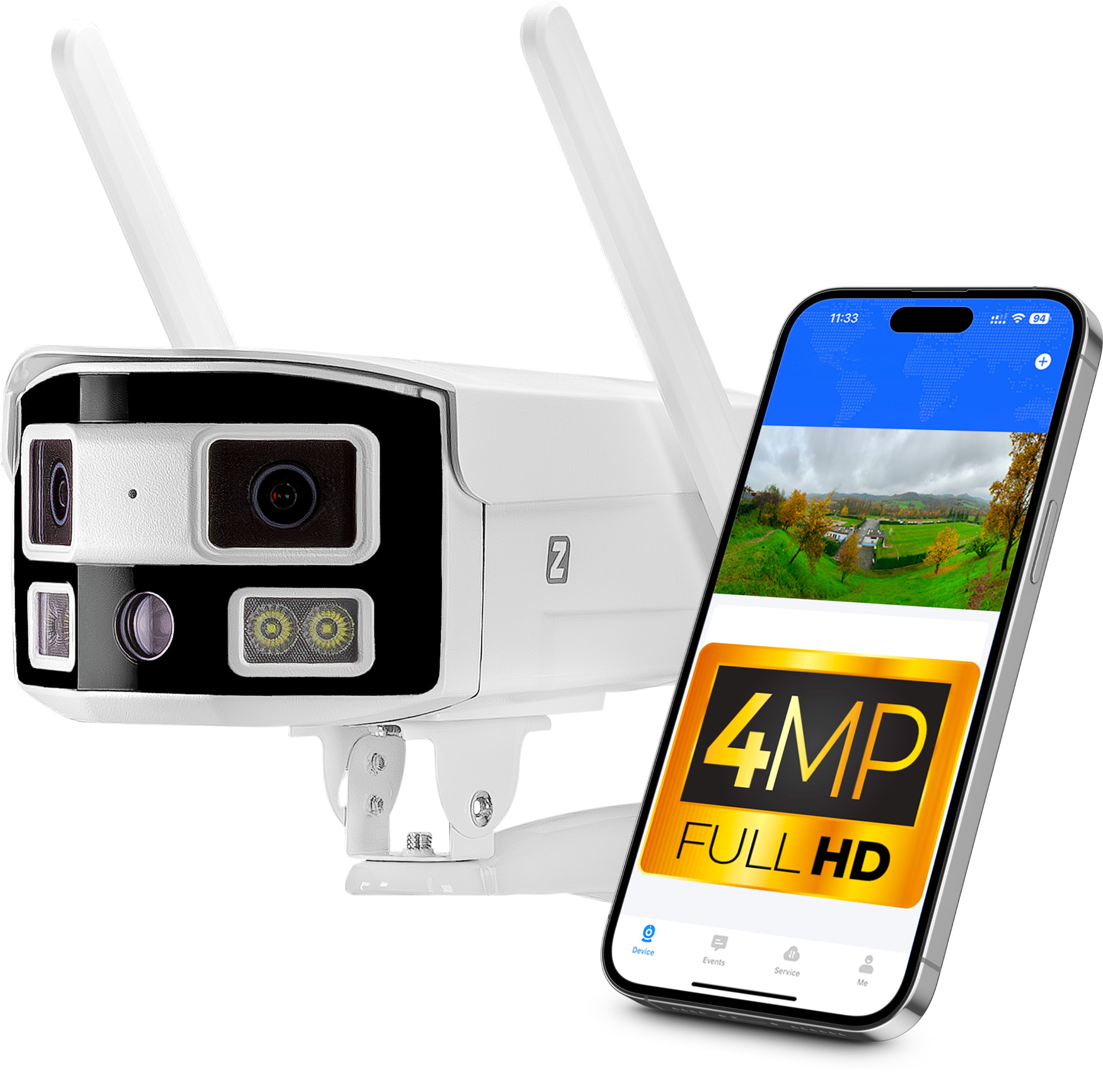 Kamera Zintronic E4 Panoramic IP WiFi Zintronic IKTW430PANV2