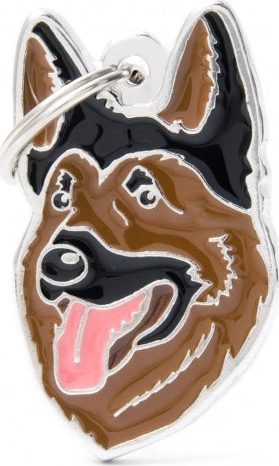 Zawieszka Adresówka Identyfikator z grawerem dla psa owczarek niemiecki