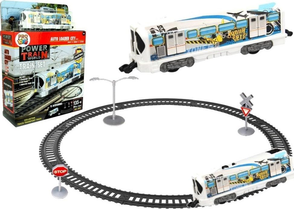 Kolejka elektryczna 135cm miejska b/o