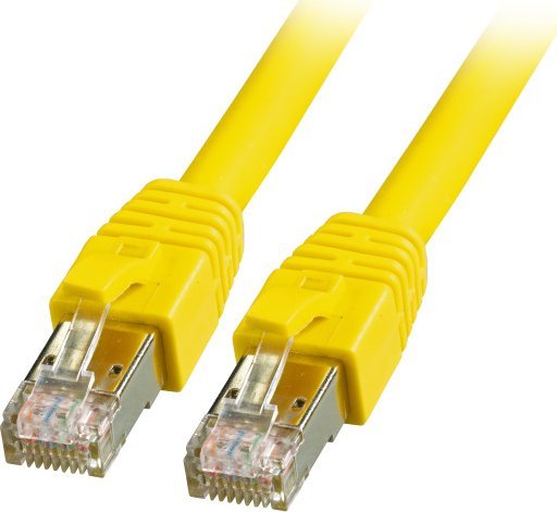 EFB EFB RJ45 Patchkabel S/FTP, Cat.8.1,BC, LSZH, 10m, gelb
