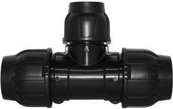 Gebo Trójnik zaciskowy redukcyjny Gebo Plast 25x20x25 do PE (13122520)