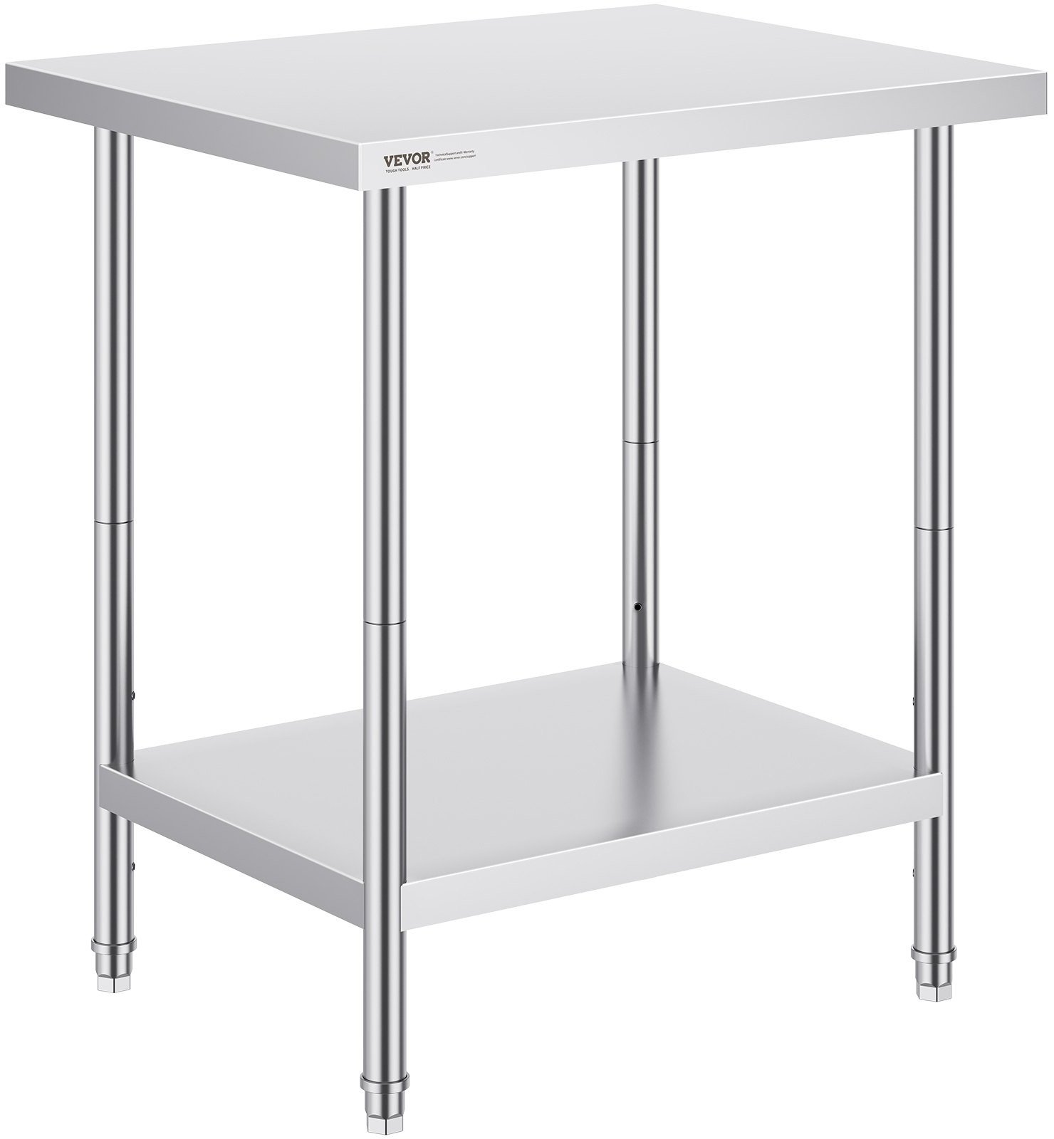 Stół roboczy blat gastronomiczny nierdzewny 76,2 x 61 cm