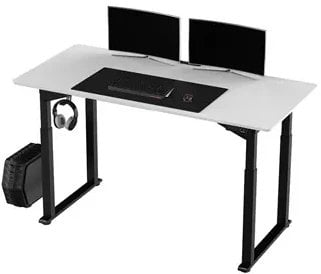 Biurko, elektycznie regulowany, 160x75 cm, 74-116 cm, UPLIFT, z podk�adk� pod mysz XXL, ULTRADESK