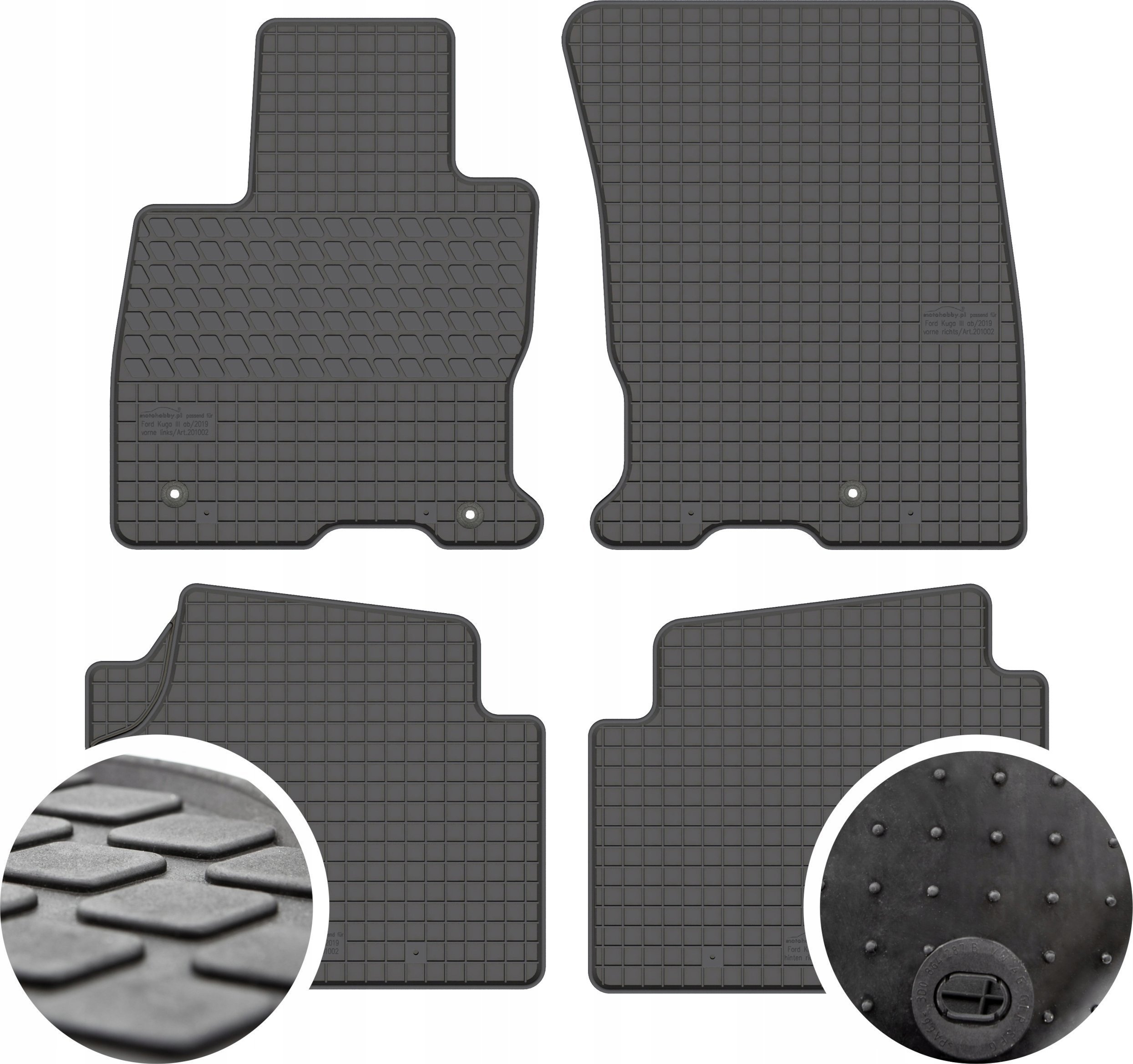 GeyerHosaja Dywaniki gumowe do Ford Kuga III