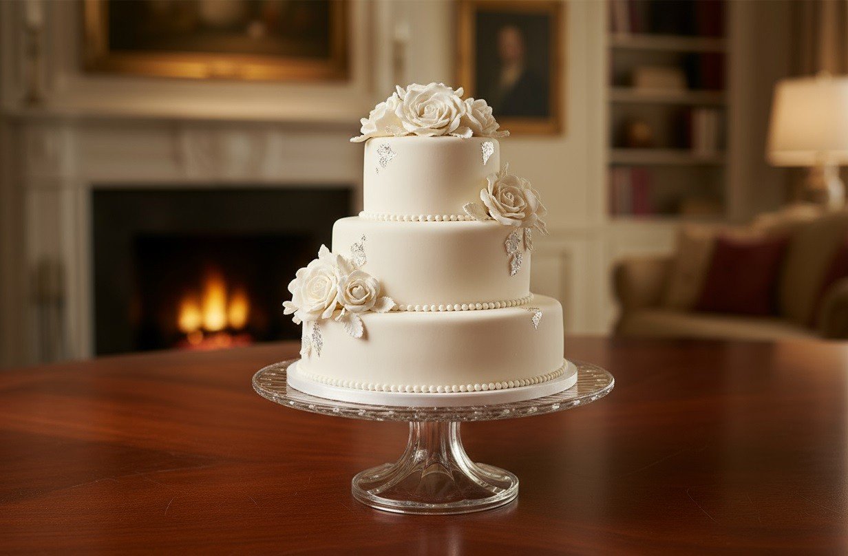 Kryształowa patera na nodze 30,5 cm Windsor Bohemia