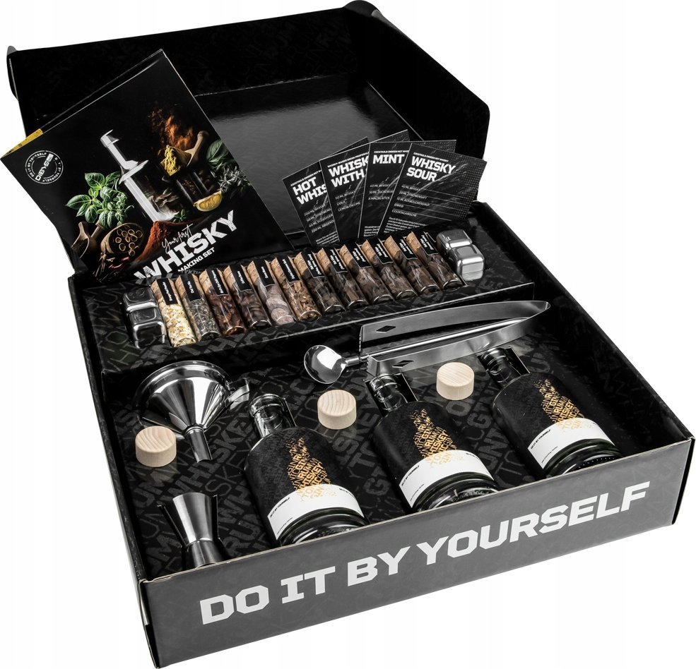 Lektorklett DO YOUR WHISKY BAUKASTEN ZUM SELBERMACHEN MIT GEWAoeRZEN