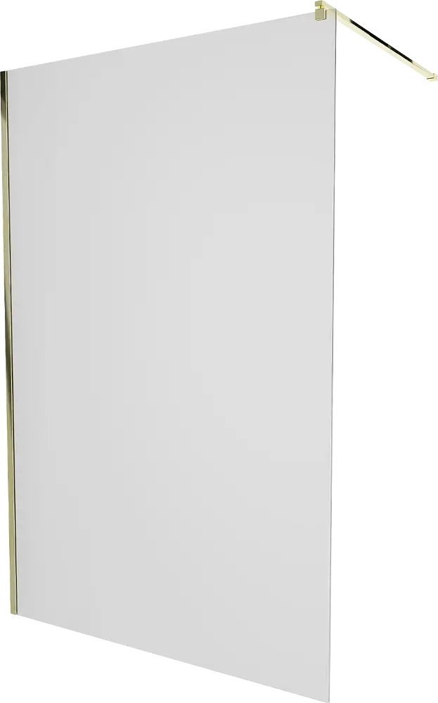 Mexen Mexen Kioto ścianka prysznicowa 70 x 200 cm, szron 8 mm, złoty - 800-070-101-50-30