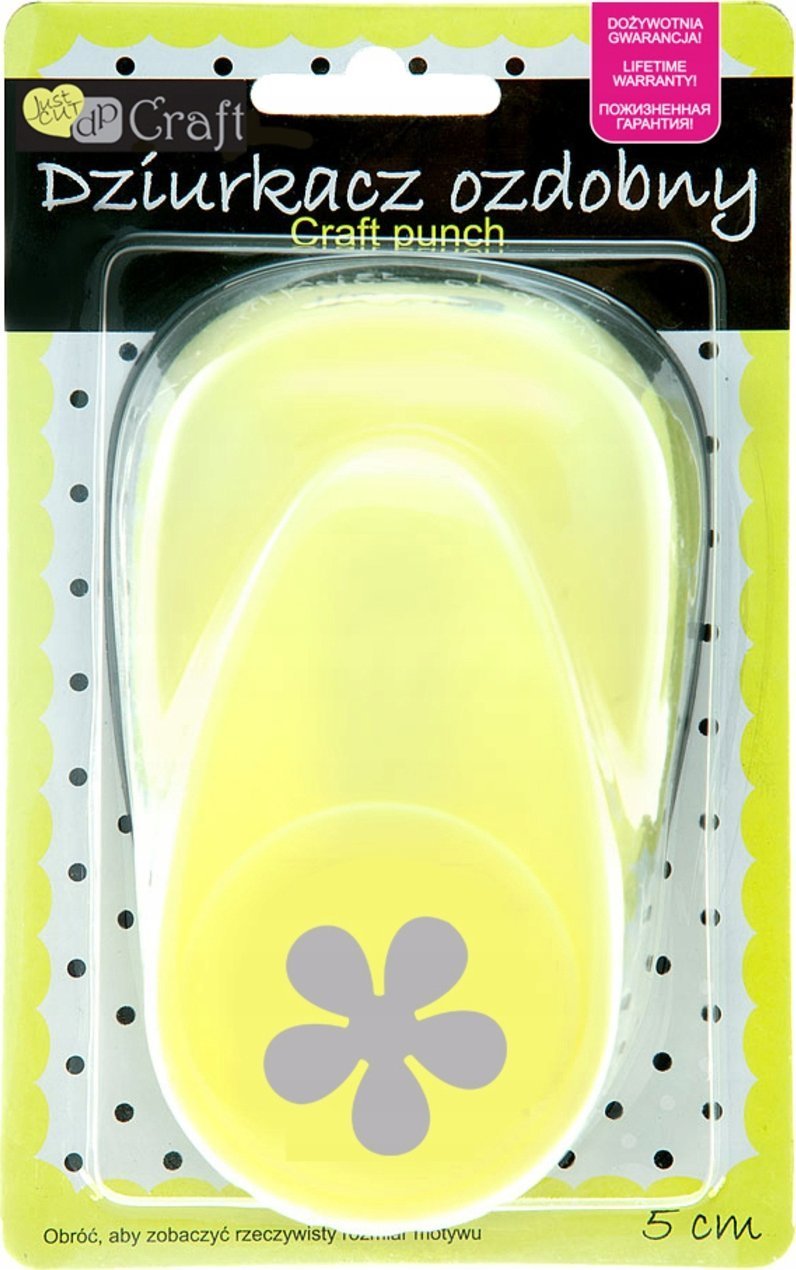 DP Craft Dziurkacz ozdobny 5cm kwiaty
