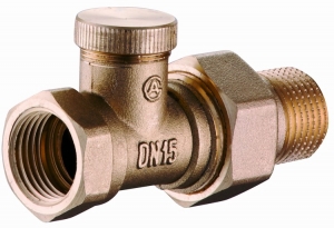 KFA Zawór grzejnikowy prosty 1/2" 751-000-07