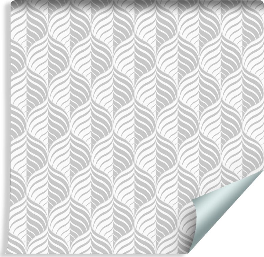 Muralo Tapeta GEOMETRYCZNA - Odcienie Szarości