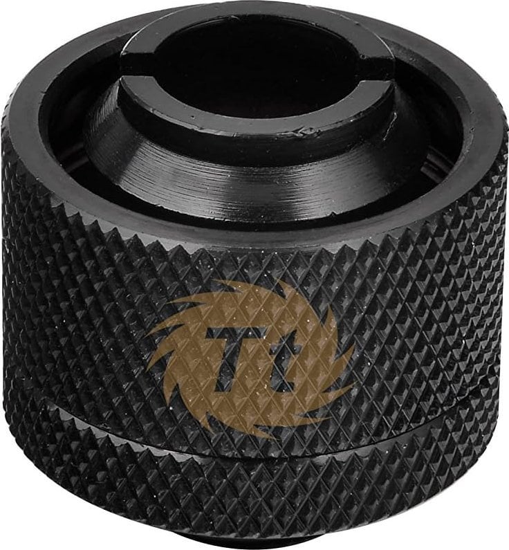 Thermaltake Złączka prosta Pacific 1/2'' x 3/4'' Czarna (CL-W030-CA00BL-A)