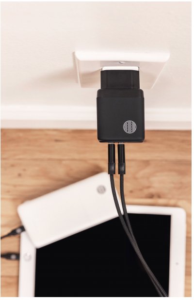 our pure planet WALL CHARGER 2 USB PORTS 4.8A/(wersja europejska) 30W