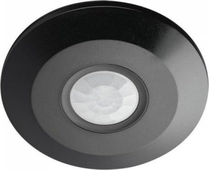 V-TAC Czujnik Ruchu 360st Sufitowy Płaski Czarny V-TAC VT-8027