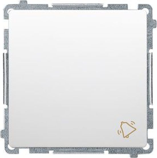 Kontakt-Simon Simon 54 Przycisk /dzwonek/ 16AX 250V biały DD1A.01/11