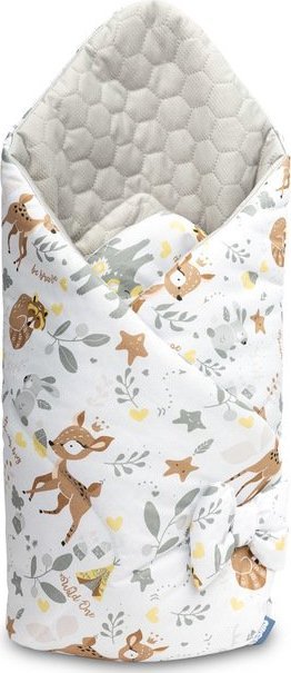 Sensillo ROŻEK VELVET BIAŁY LEŚNA PRZYGODA 75X75 42304/8915