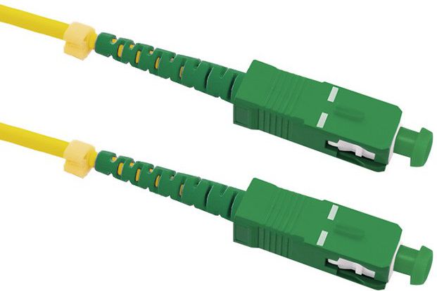 Qoltec Optic Patchcord SC/APC - SC/APC simplex SM 9/125 G652D 0.5m (54280)