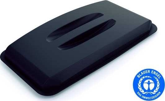 Kosz na śmieci Durable Pokrywa do kosza na śmieci Eco 60L czarna, CZARNY