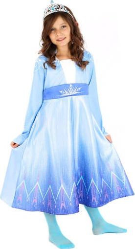 FROZEN SUKIENKA ELSA KRAINA LODU E9 100