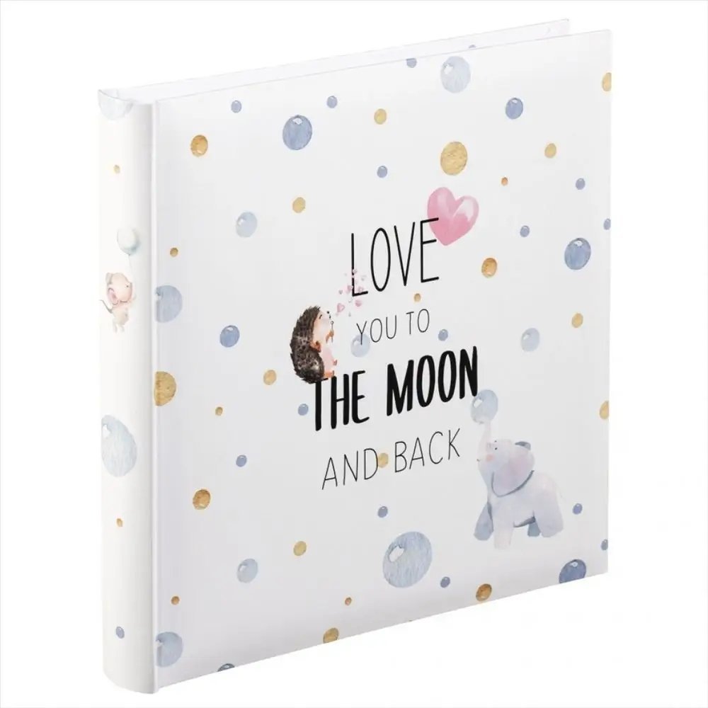 Hama Hama To The Moon Bookbound 25x25 50 white Pages Kids Album 3862