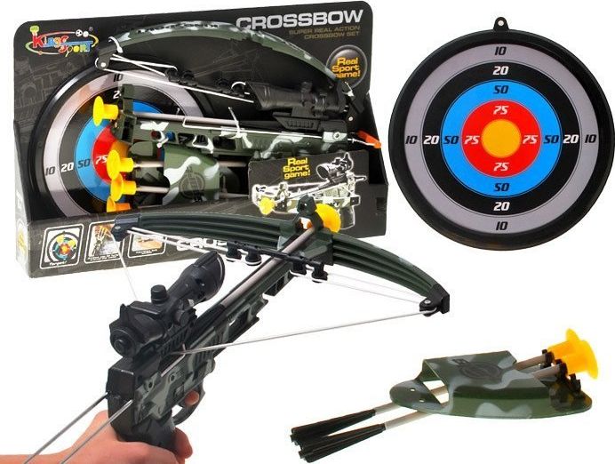 Jokomisiada KUSZA Z LASEROWYM CELOWNIKIEM + TARCZA ZA0698