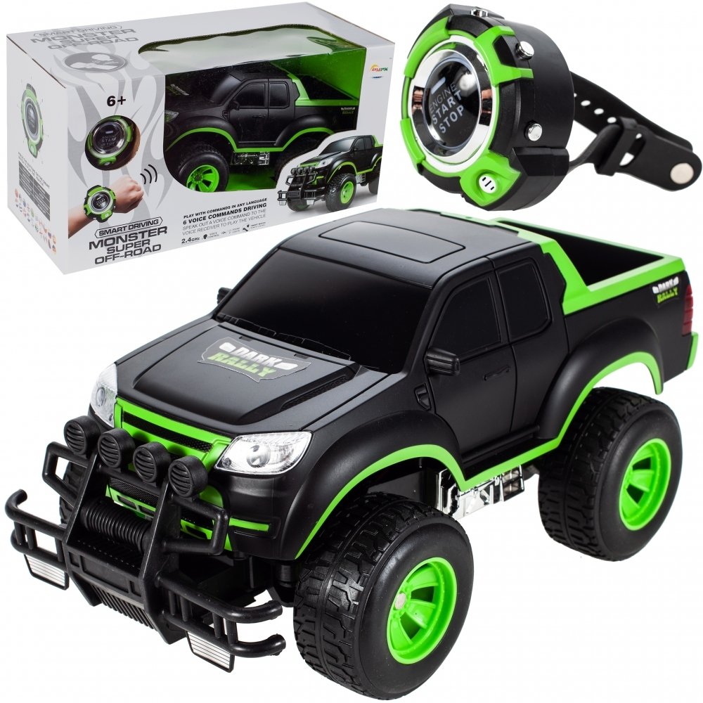 Samochód Zdalnie Sterowany Zegarkiem Monster Jeep 1:16