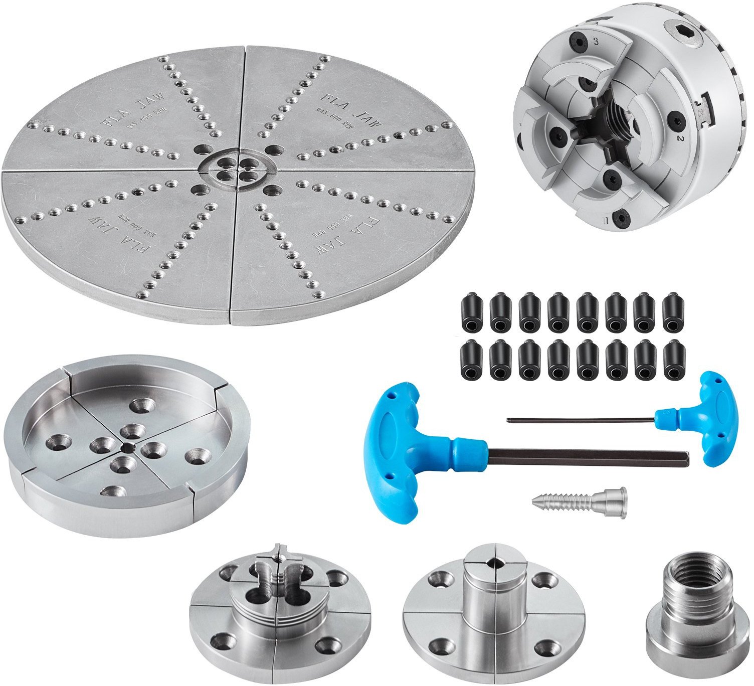 Zestaw Uchwytów Tokarskich z Akcesoriami