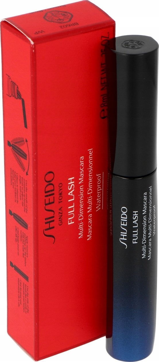 Shiseido Shiseido, Full Lash Multi-Dimension, Waterproof, Mascara, Br602, Brown, 8 ml For Women