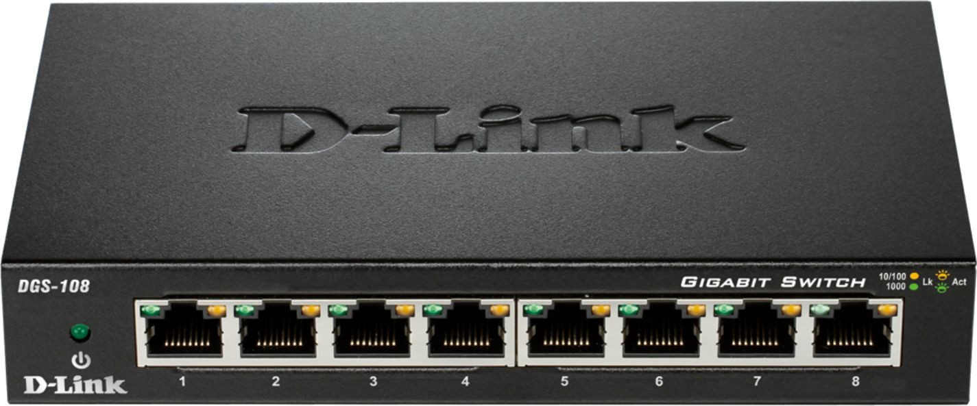 Switch D-Link DGS-108