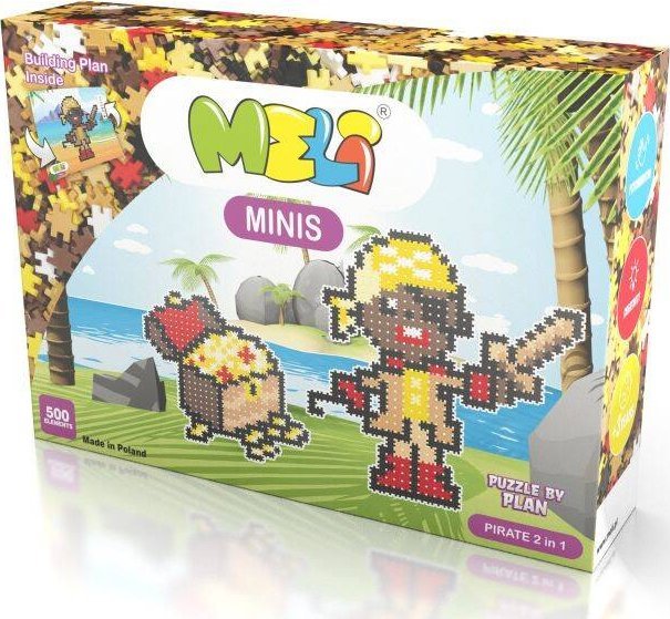 Meli Meli Minis Pirate 2w1 500 el.