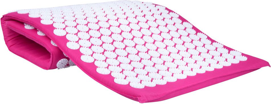 inSPORTline Mata do akupresury AKU-1000 125 x 50 cm Kolor Różowy (11683-3)