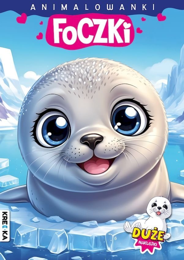 Books And Fun Książka Animalowanki Foczki Books and fun