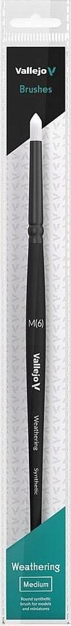 Vallejo Vallejo: B08002 - Weathering - Round Brush - Synthetic M