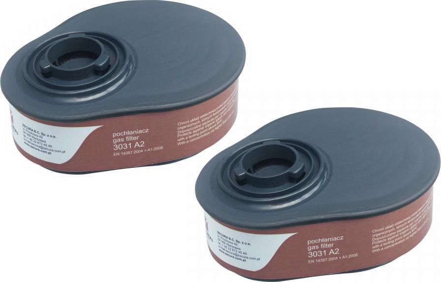 Secura SECURA 3000 Pochłaniacz węglowy A2 kpl. 2 szt.