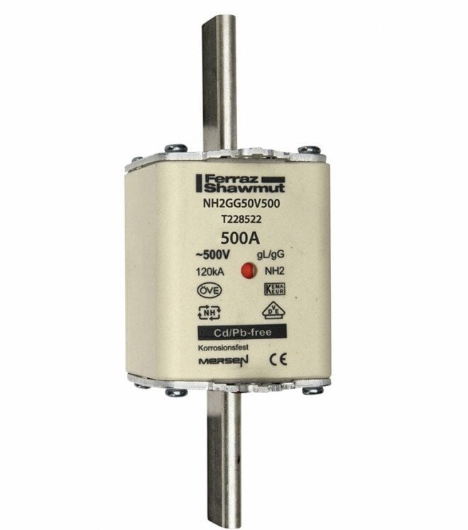 Wkładka bezpiecznikowa NH 2 500A 500VAC gG T228522