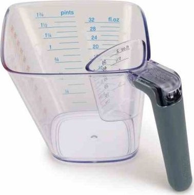 Joseph Joseph Zestaw 2miarek dzbanków Align, grafit / Joseph Joseph