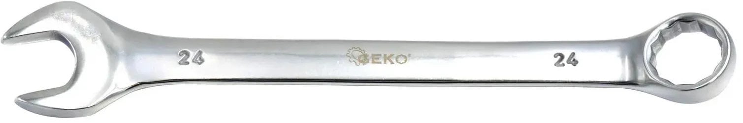 Klucz pł.-oczk. polerowany 10mm prosty (25/250)