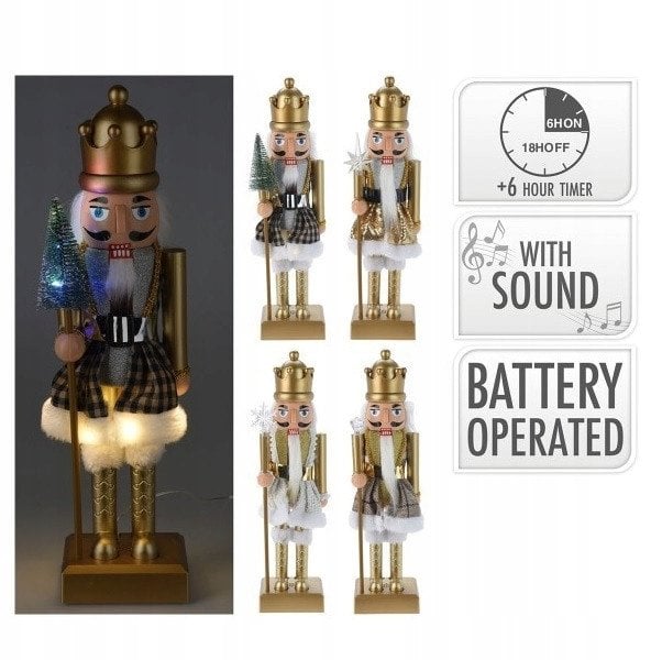 Dekoracja świąteczna Świecąca figurka bożonarodzeniowa Spragtukas