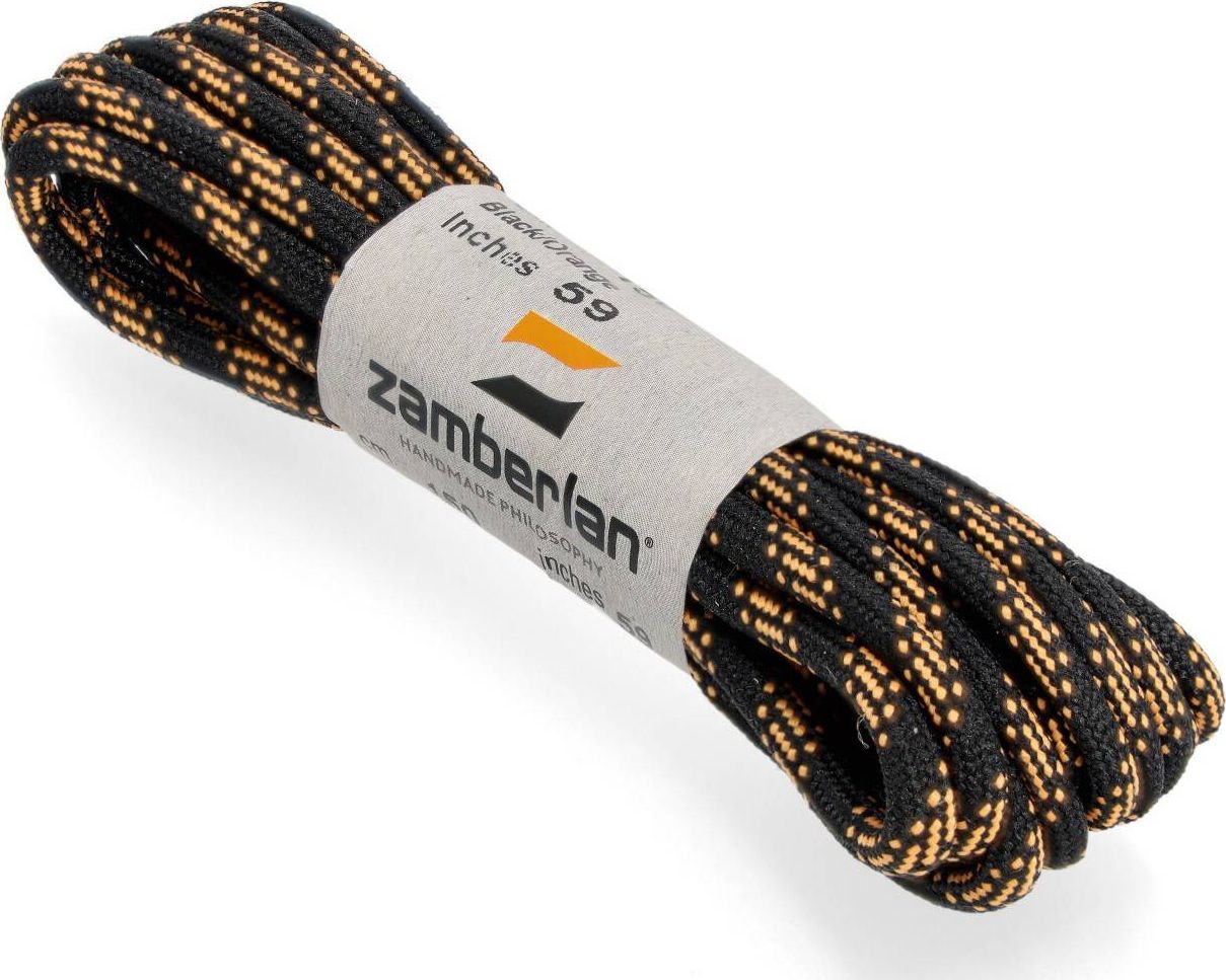 Zamberlan Sznurowadła Zamberlan Round Lace - black/orange 205 cm