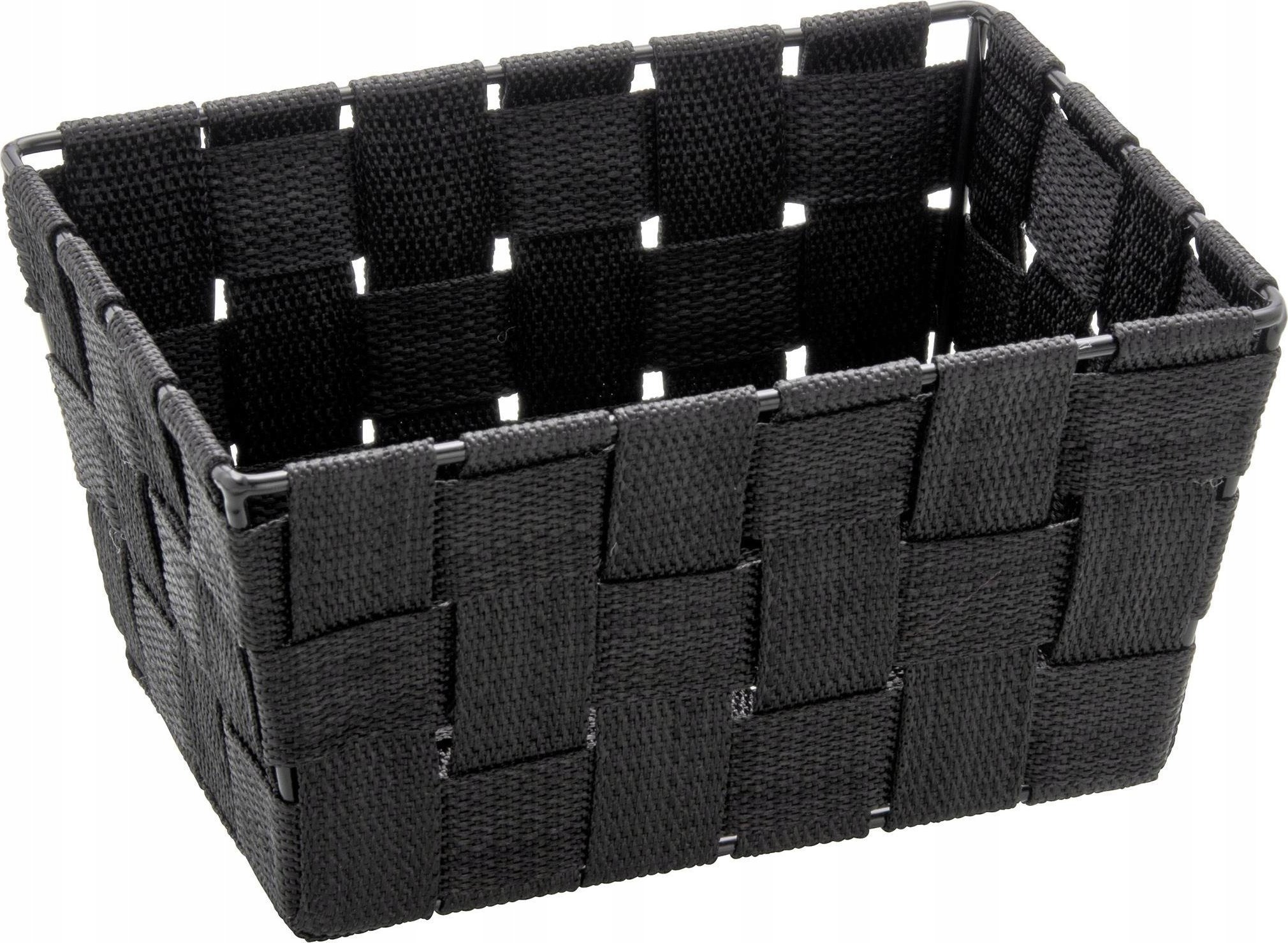 Koszyk prysznicowy Wenko Koszyk łazienkowy ADRIA, kolor czarny, WENKO