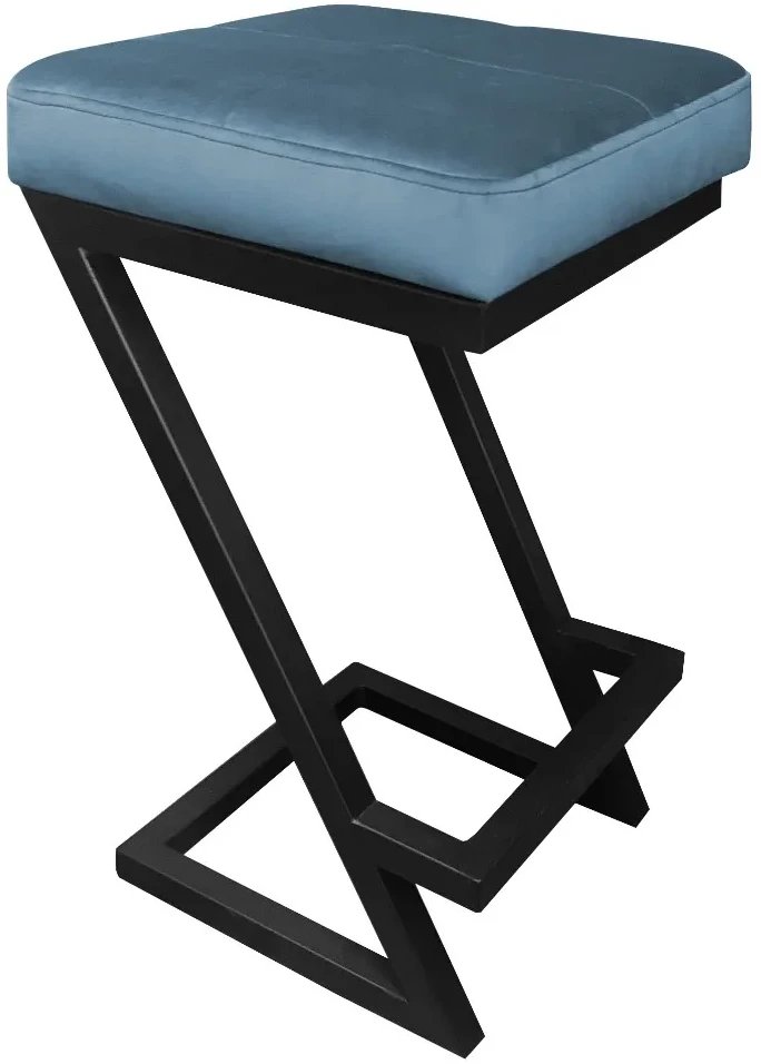 Hoker niski ZAZU VELVET ciemnoniebieski ATOS