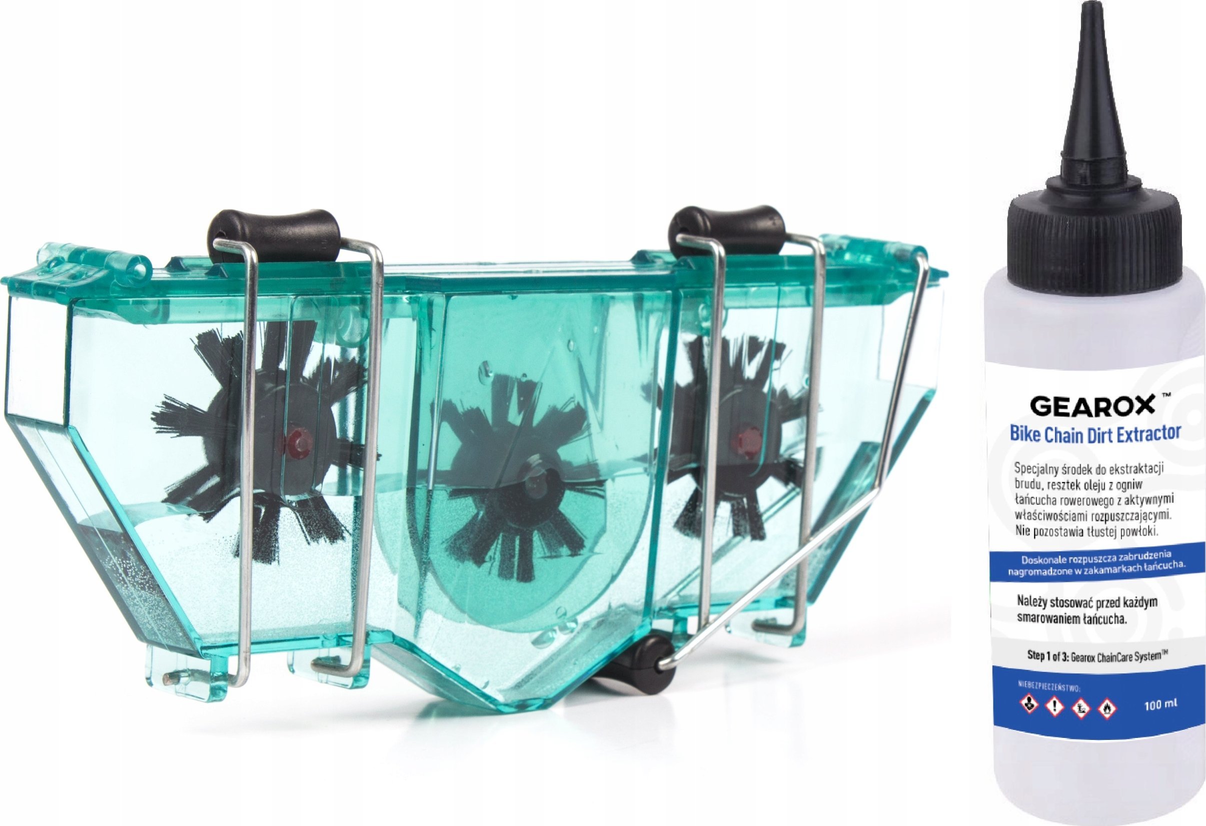 Korbi NARZĘDZIE SZCZOTKA CZYSZCZENIA ŁAŃCUCHA CLEANER