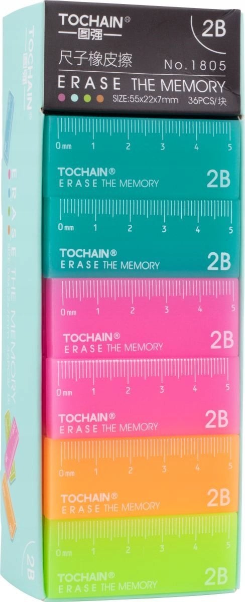 Gumka do ołówka żelowa The Memory (36szt)