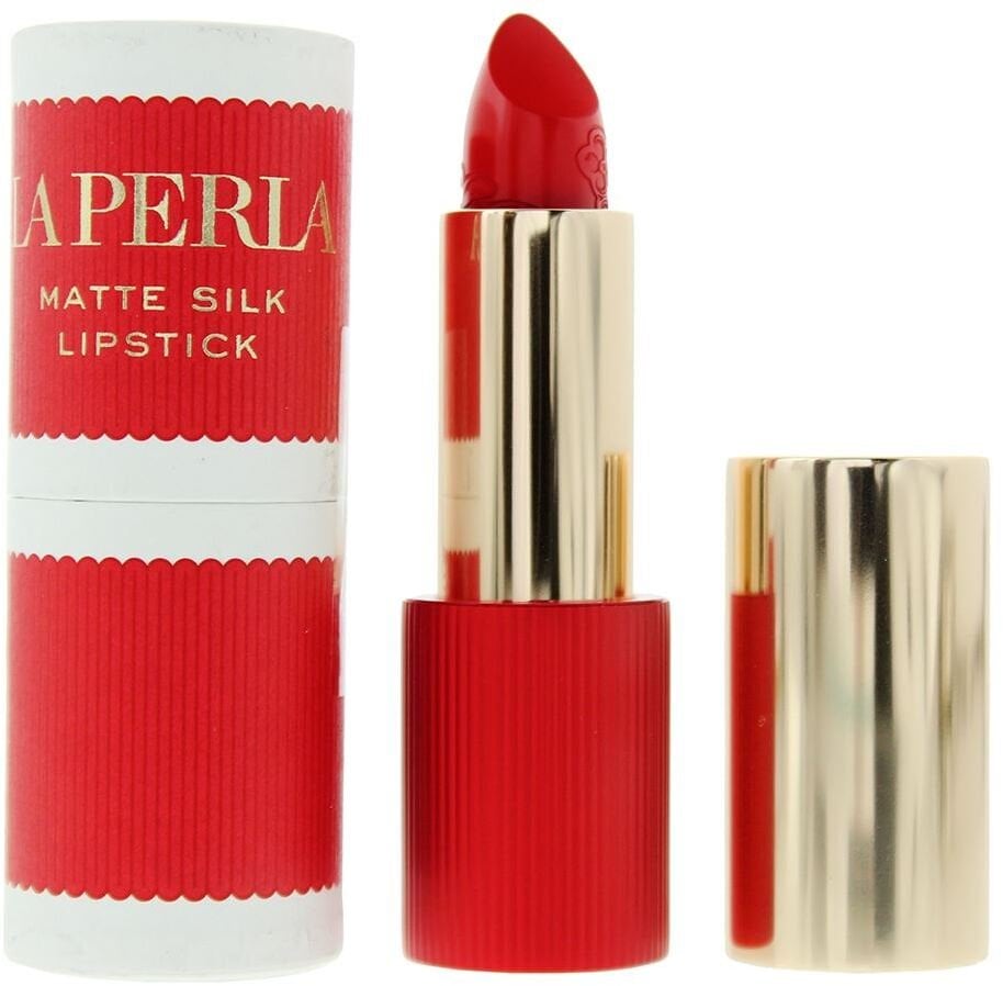 La Perla Matte Silk Cream Lipstick 105 Poppy Red 3.5 g For Women