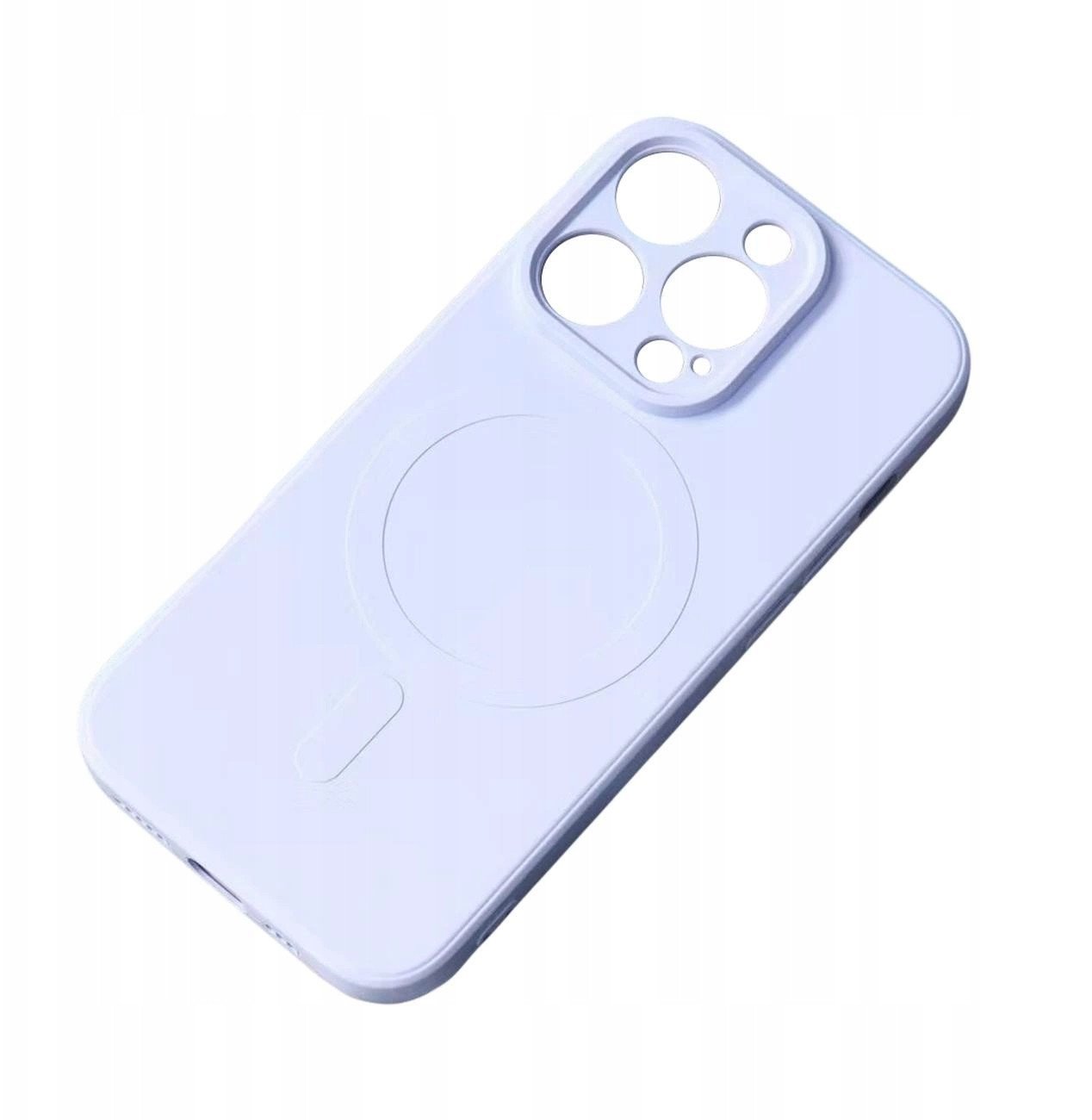 Etui Silicone Case z MagSafe na Samsung Galaxy S25 Edge - jasnoniebieskie