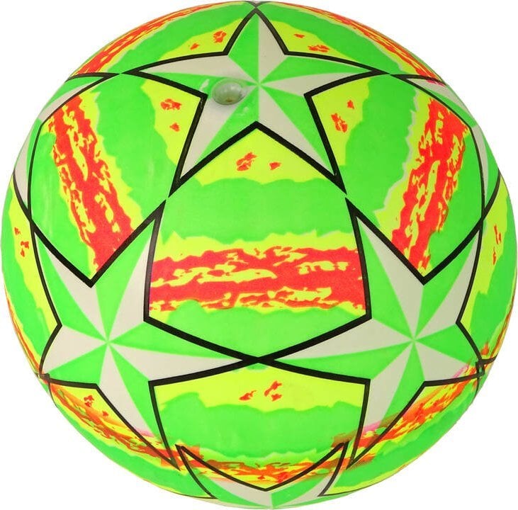 LeanToys Piłka Gumowa 22 cm Zielona