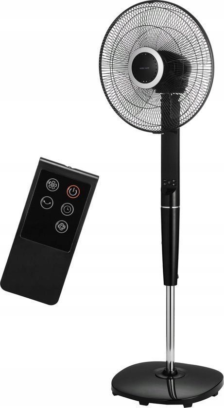 Wentylator Nordic Home Culture Nordichome „Nordic Home Floor“ ventiliatorius su nuotolinio valdymo pultu, 40 cm, žemas triukšmo lygis, laik