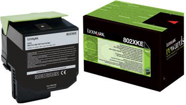 Toner Lexmark 80C2XKE Black Original (80C2XKE)