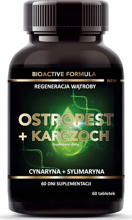 INTENSON_Ostropest & Karczoch suplement diety 60 tabletek