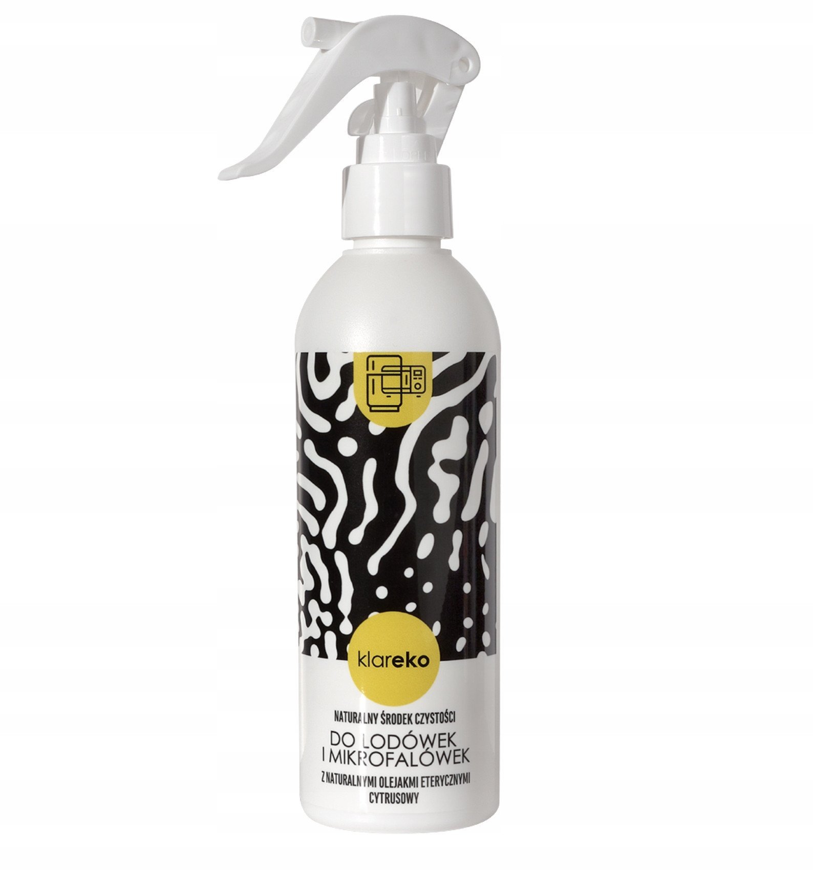 Klareko, Cytrusowy płyn do czyszczenia lodówek i mikrofalówek, 250 ml